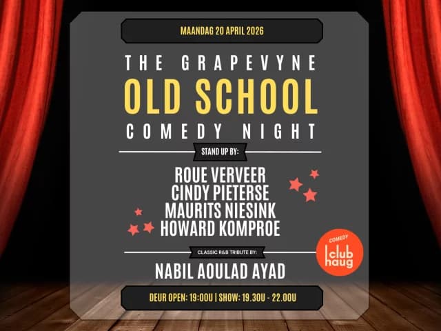 The Grapevyne 'Old School' Comedy Night!